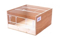 Переноска для птиц "Домино"  35*32*17 см, Transport cage wood domino 35 cm