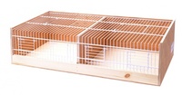 Переноска для птиц "Домино"  60*32*17 см, Transport cage wood domino 60 cm