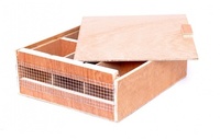 Переноска для длиннохвостых попугаев 6 отсеков 24*27*9 см, Transport cage 6 parts parakeets