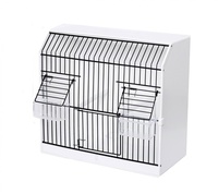 Клетка пластиковая 30*15*28 см, Exhibition cage plastic nr 1 30x15x28 cm