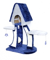 Когтеточка "Коттедж" 80*40*87 см, Cats cratcher cottage