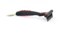 Расческа-грабли "Делюкс" с короткими зубчиками L, Hair rake deluxe small type 2