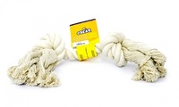 Игрушка для собак "Белый канат" 50 см, Coton dog toy white 390 gr/ 50