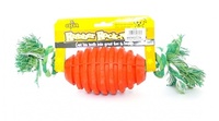 Игрушка для собак резиновая с канатом "Бочонок" 8*32 см, Rubber+rope dog toy nr 1 oscar