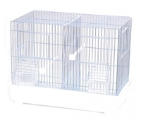 Клетка для птиц "Хром" 42*26*33 см, Birdcage cova chromium 42x26x33 cm
