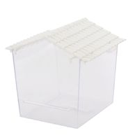 Ванночка для птиц "Шале" 12*12*13 см, Bird bath chalet 12x12x13 cm