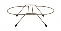 Подставка под миски двойная 16см, 0,75 л (Double dinner wire frame without bowls) 175407