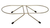 Подставка под миски двойная 21см, 1,75 л (Double dinner wire frame) 175417