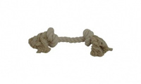 Игрушка для собак "Канат с 2 узлами", хлопок, 45см, Cotton flossy toy 2 knots