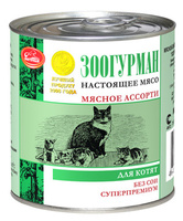 Консервы для котят "Мясное ассорти"