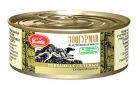 Консервы для собак "Мясное ассорти" говядина с печенью