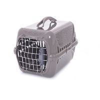 Переноска Trendy "Дикий мир" с металлической дверцей, 31х51х34 см