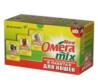 Омега Neo Микс витамины для кошек (15 таб.x21 саше)