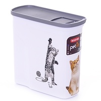 Контейнер для корма "Кошкина радость" малый на 2 л (1 кг корма), 20x9x19 см