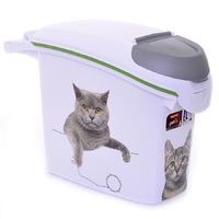 Контейнер для корма "Сладкие котята" на 6кг/15л, 23х50х36 см