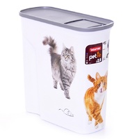Контейнер для корма "Кошкина радость" , большой на 6 л (2.5 кг корма), 28x12x28 см