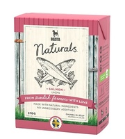 Naturals кусочки в желе для собак с лососем