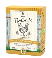 Naturals кусочки в желе для собак с курицей и рисом