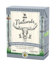 Naturals кусочки в желе для собак с мясом лося