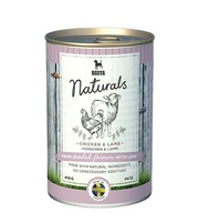 Naturals консервы для собак с курицей и ягненком