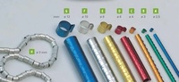 Алюминиевые кольца для птиц 6 мм, 50 шт., 50 ALUM.BIRD RINGS FOR PARAKEETS 6 MM