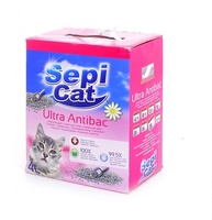 Комкующийся наполнитель  "Ультра" антибактериальный, 4л, Sepicat Ultra Antibac