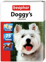 Витамины для собак с биотином, 75 шт., Doggy's Biotin