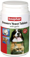 Витамины для собак и кошек с пивными дрожжами и чесноком, 250 таб., Brewers Yeast with Garlic
