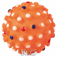 Игрушка д/собак "Виниловый мячик-ёжик", 7см (3428)