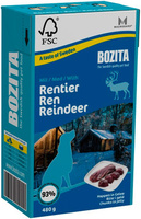 Кусочки в желе для собак с мясом оленя, Bozita in Jelly Reindeer