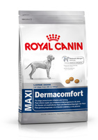 Для взрослых собак крупных пород идеальная кожа и шерсть, Maxi Dermacomfort 25