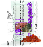 Лакомство для кошек "Куриные кусочки", Cat Let s Bite Chicken Bites