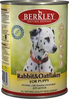 Консервы для щенков с кроликом и овсянкой, Puppy Rabbit&Oatflakes