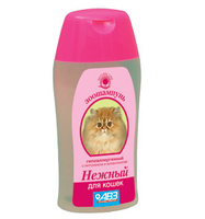 Нежный шампунь для кошек гипоаллергенный