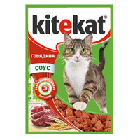Паучи для кошек в соусе с говядиной