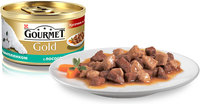 Кусочки в соусе для кошек с курицей и лососем, Gold